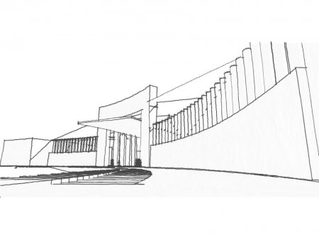 Anteproyecto jardín de eventos familiares "Parga" en Coacalco de Berriozabal, Edo. Méx.